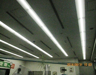 信用金庫LED照明工事